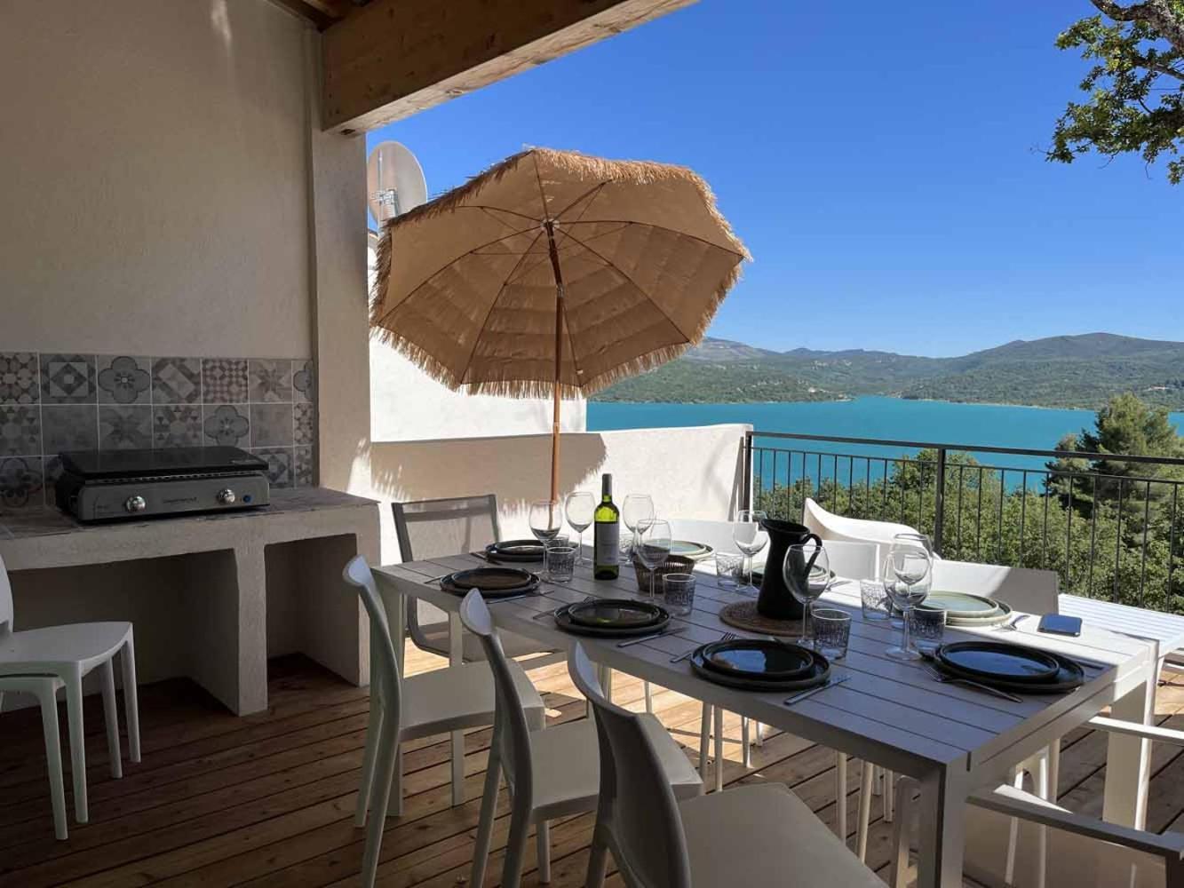 Villa Fautea Verdon Sainte-Croix-de-Verdon Exteriör bild